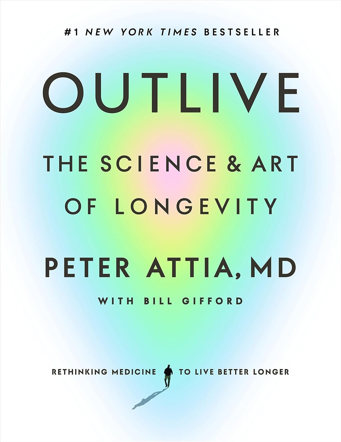 Outlive by Peter Attia hardcover book cover