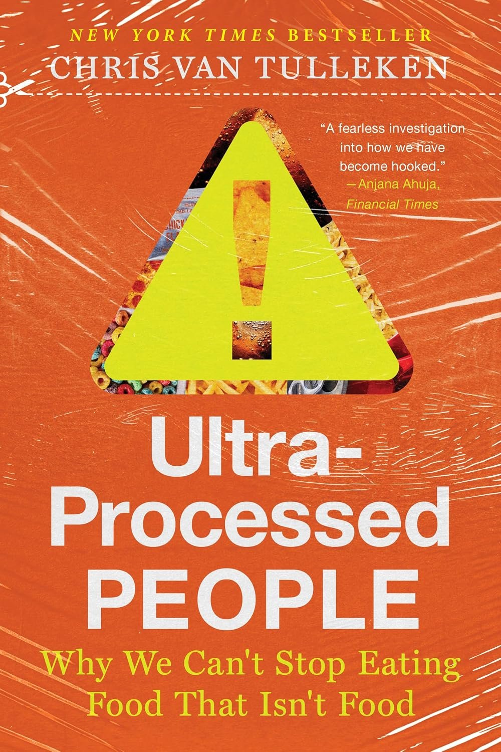 Ultra-Processed People by Chris van Tulleken hardcover book cover