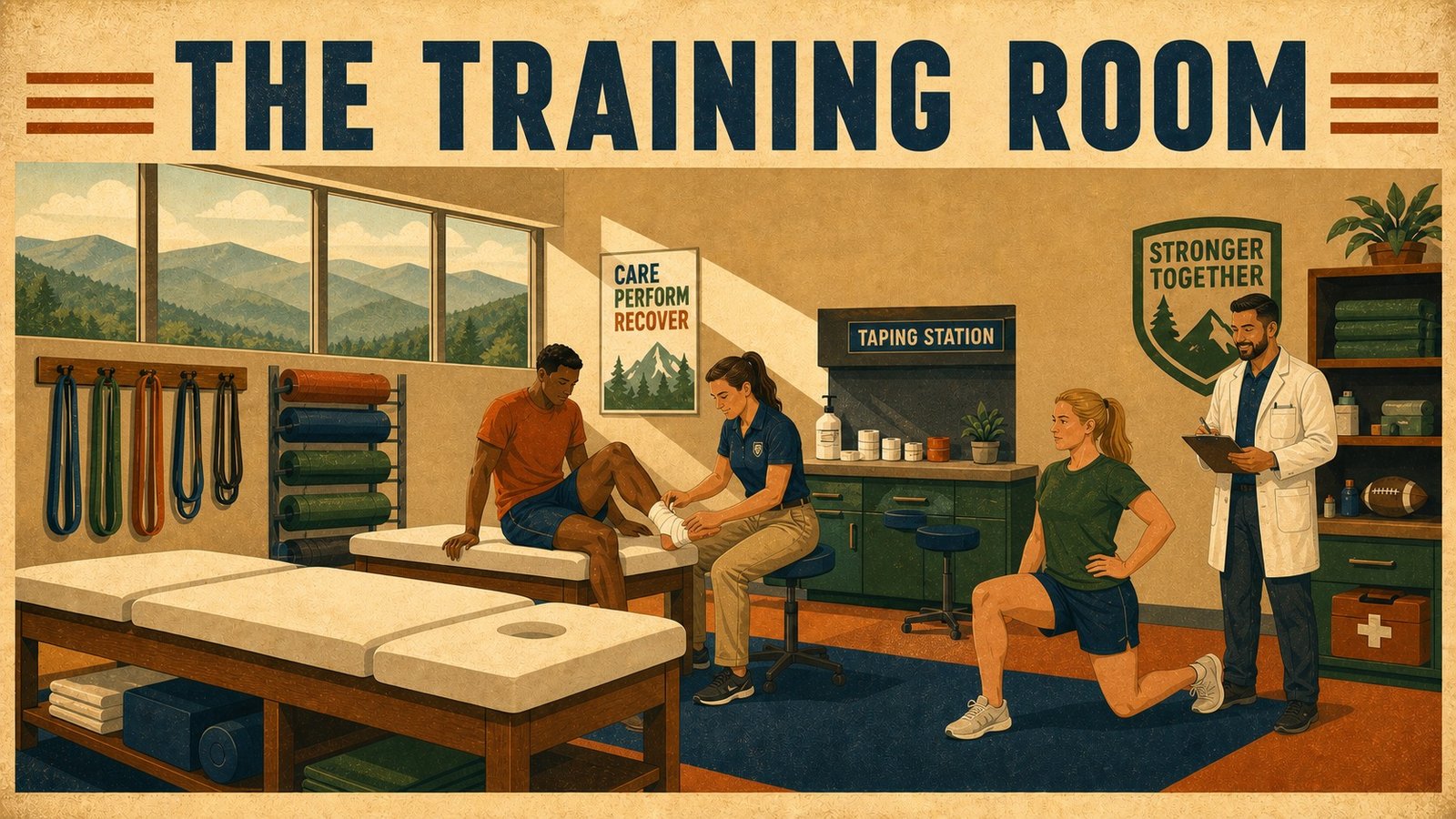 Welcome illustration for The Training Room